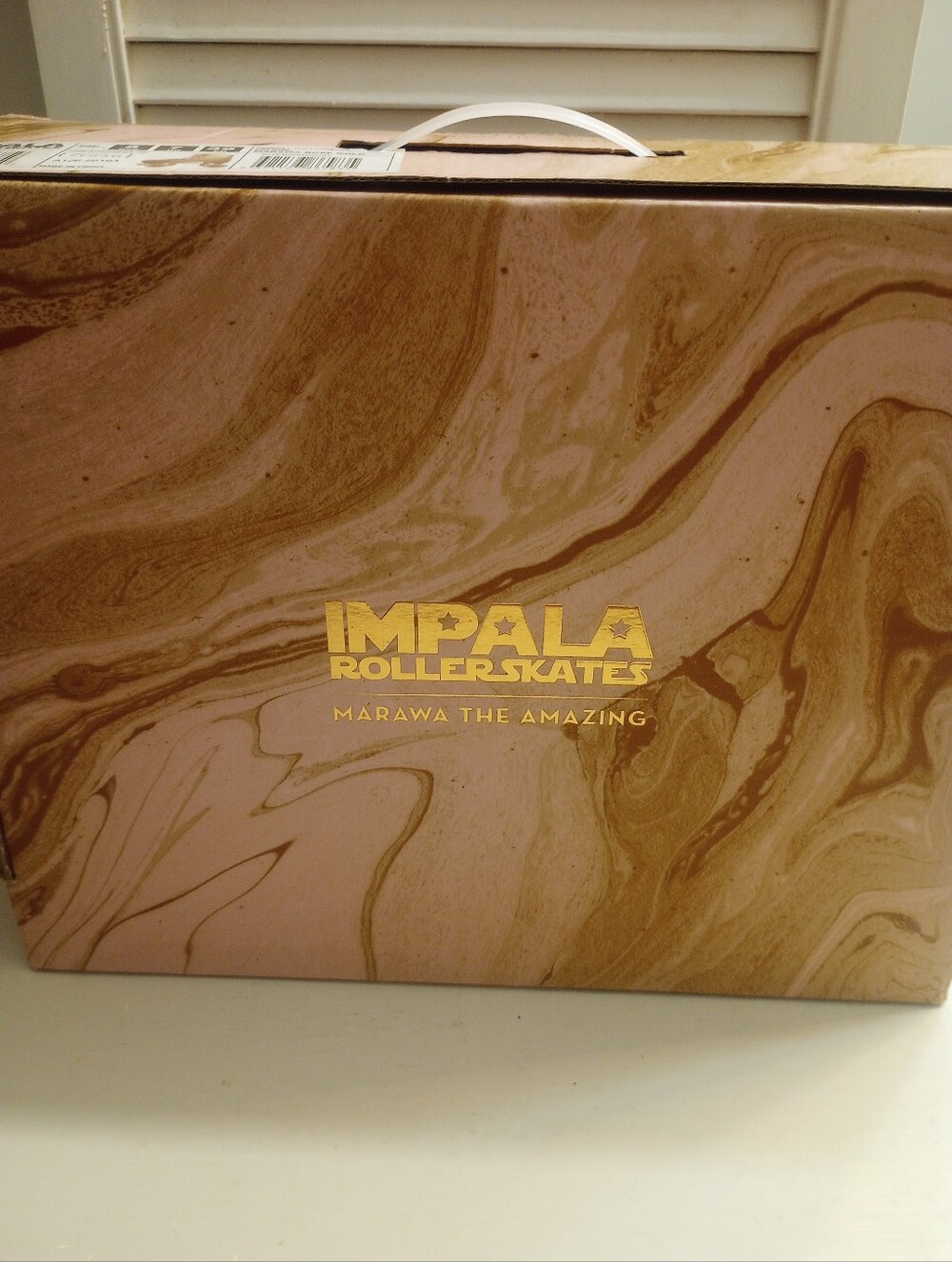Impala Marawa Rose Gold Roller Skates With Box - Picture 2 of 13